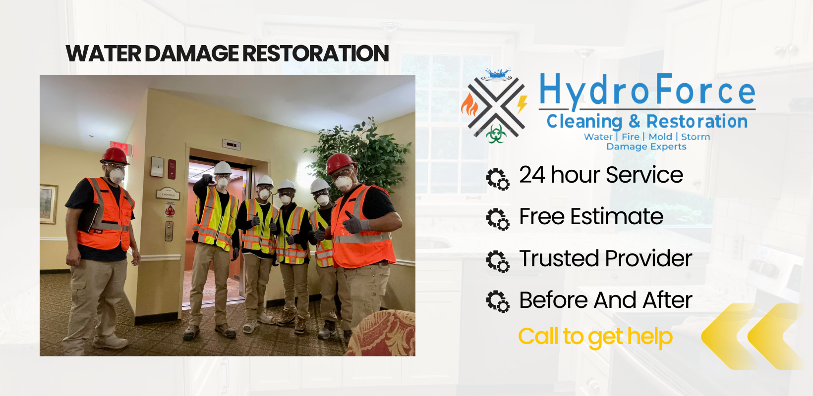 Water Damage Restoration - HydroForce Cleaning & Restoration
