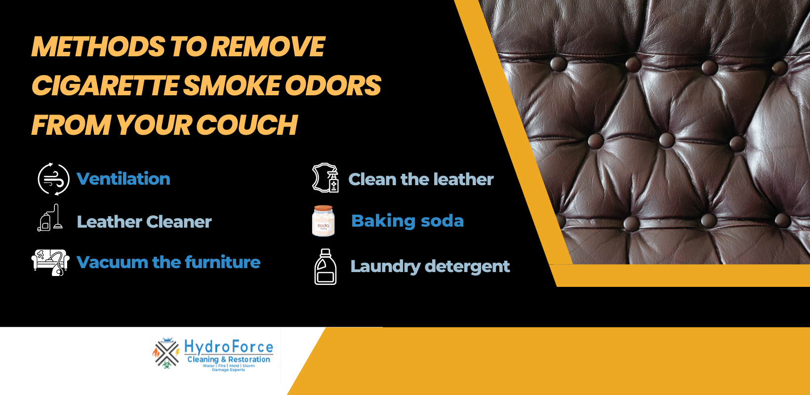 Methods to Remove Cigarette Smoke Odors from Your Couch