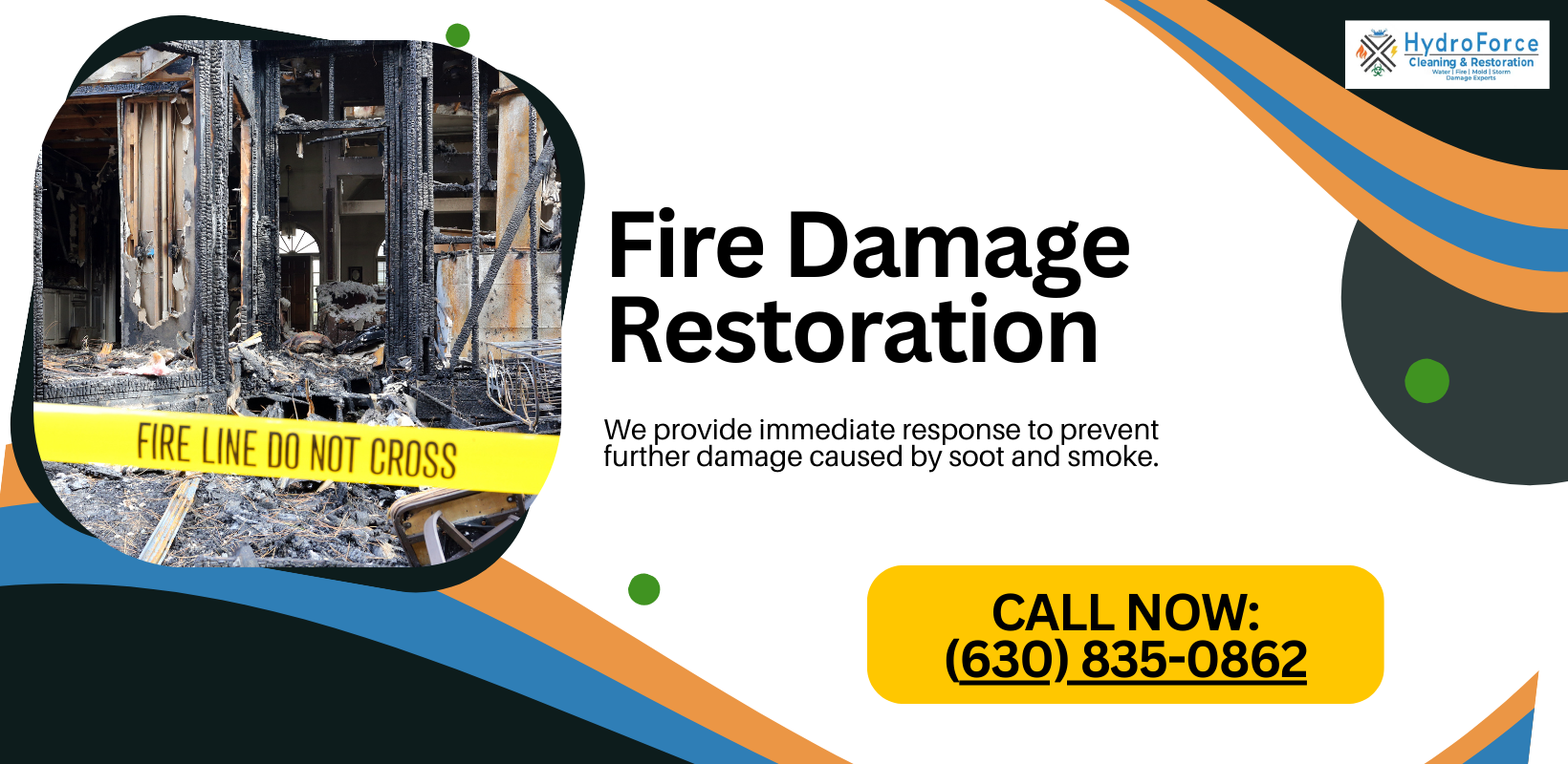 Fire Damage Restoration - HydroForce Cleaning and Restoration
