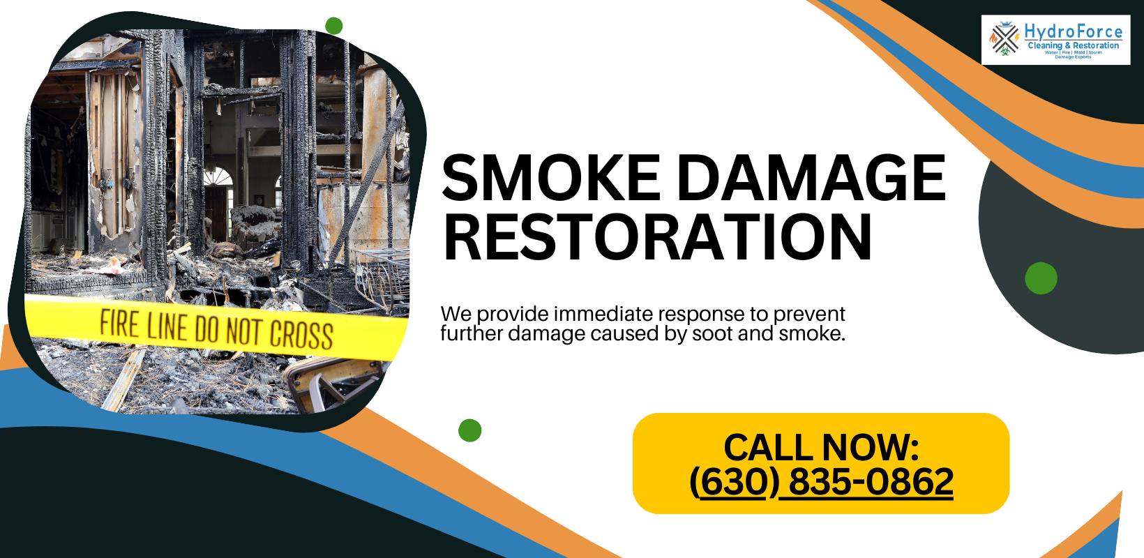 Smoke Damage Restoration in Chicago, IL - HydroForce Cleaning and Restoration