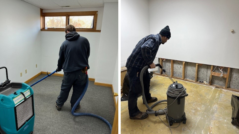 Commercial Water Damage Restoration in the West Loop - HydroForce Cleaning and Restoration
