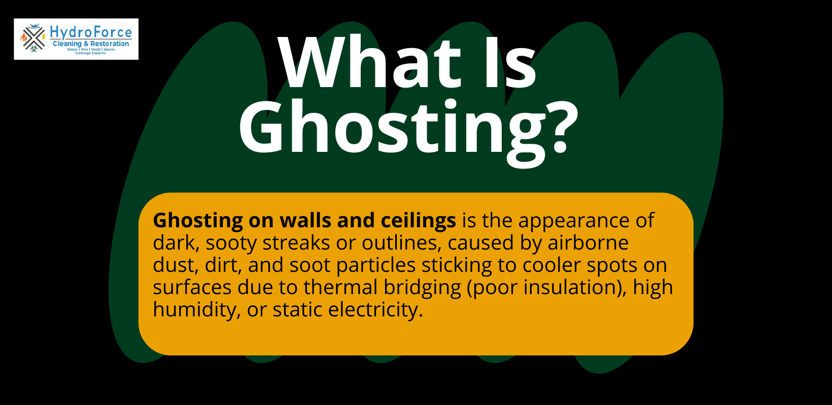 What is Ghosting on Walls and Ceilings - HydroForce Cleaning and Restoration