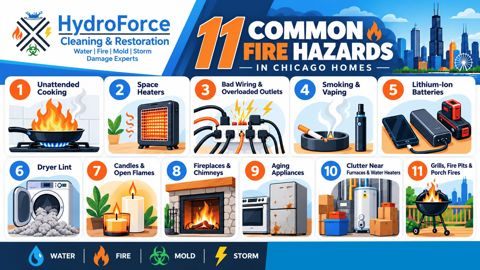 Chicago Residential Fire Hazards